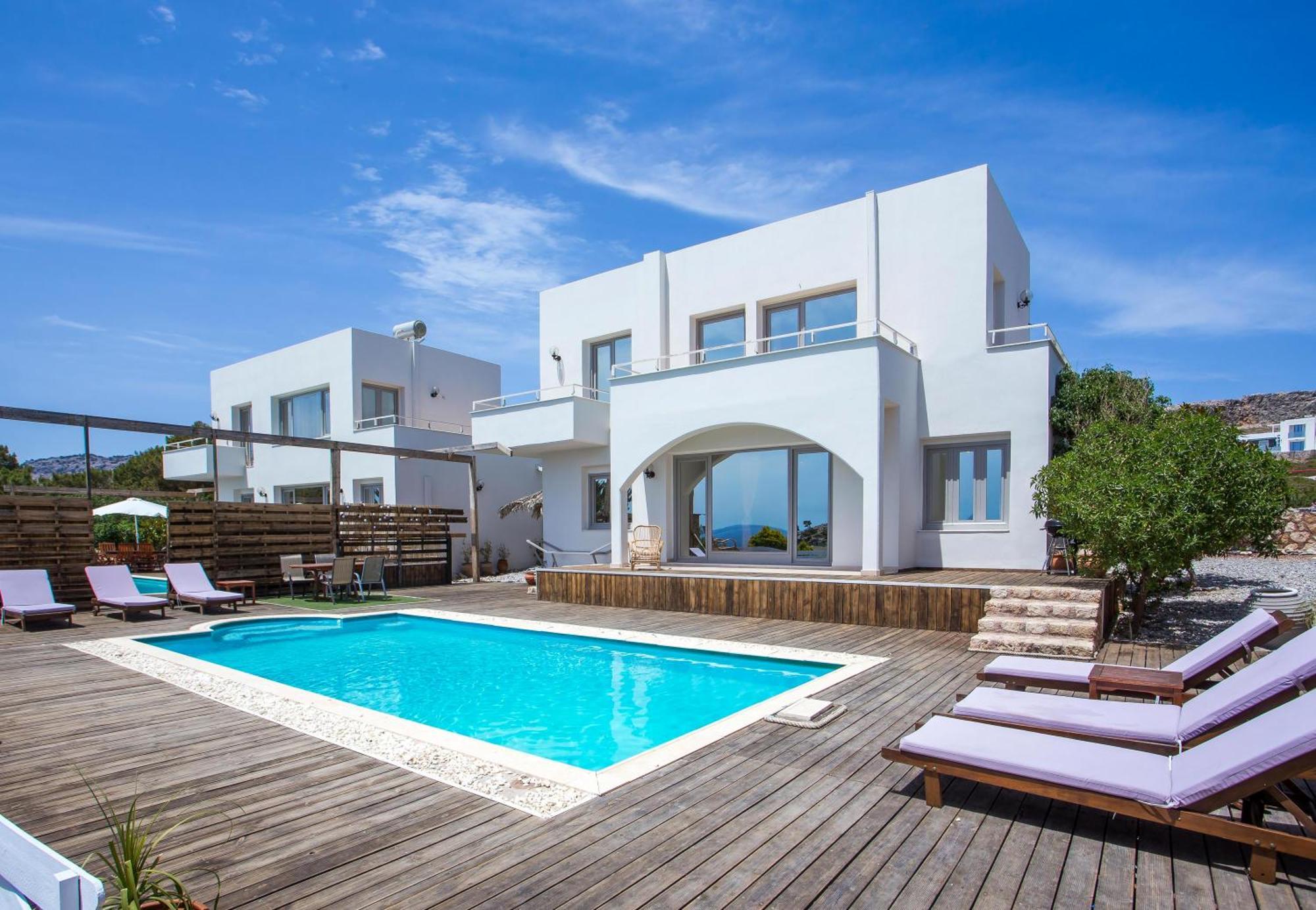 Spilia Bay Villas Pefki Buitenkant foto