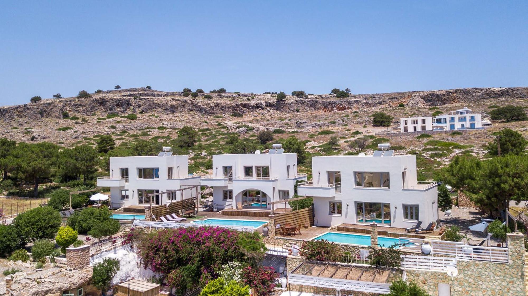 Spilia Bay Villas Pefki Buitenkant foto