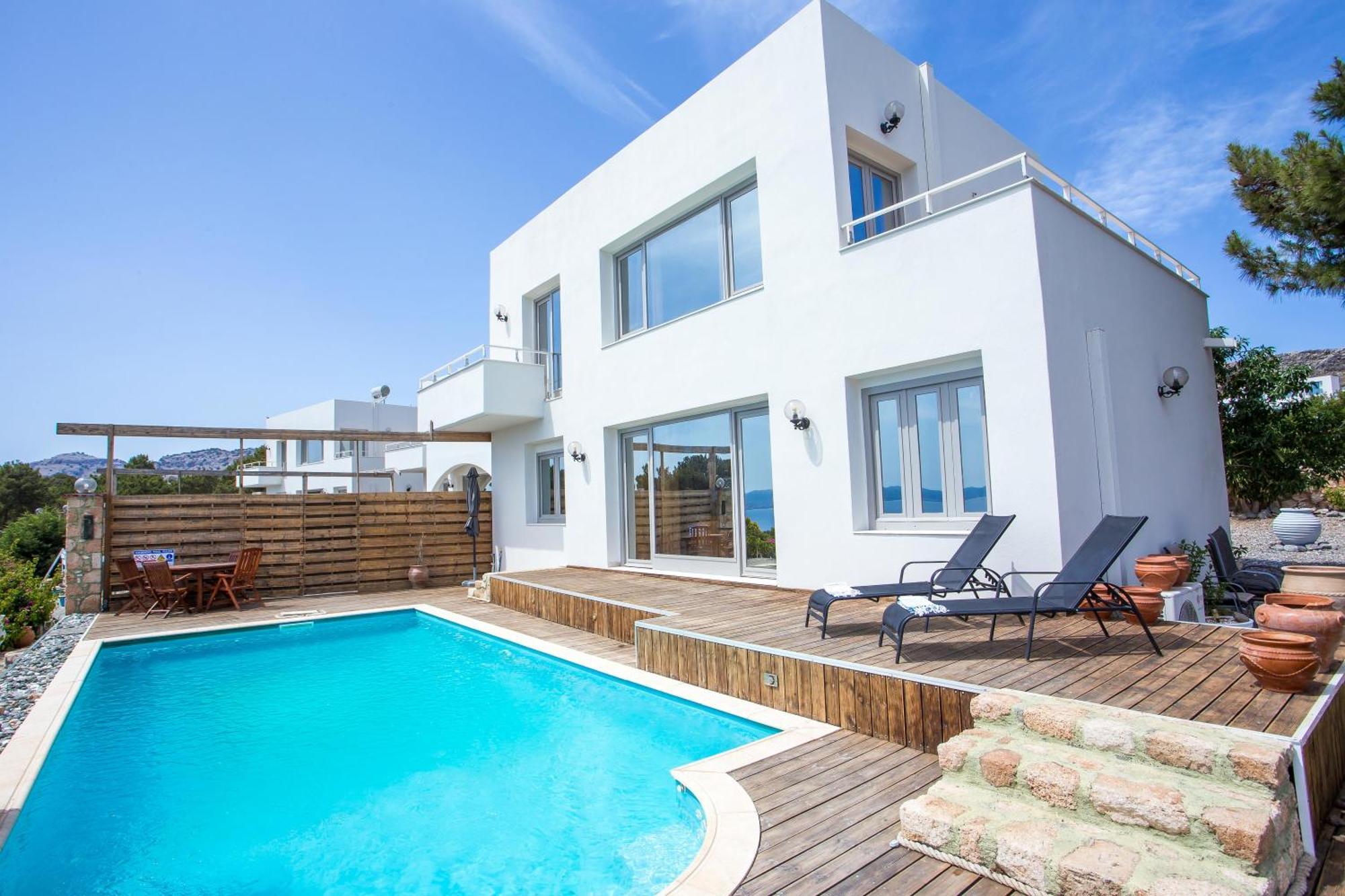 Spilia Bay Villas Pefki Buitenkant foto