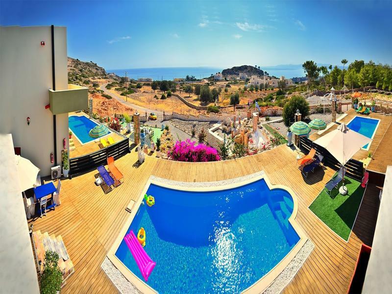 Spilia Bay Villas Pefki Buitenkant foto