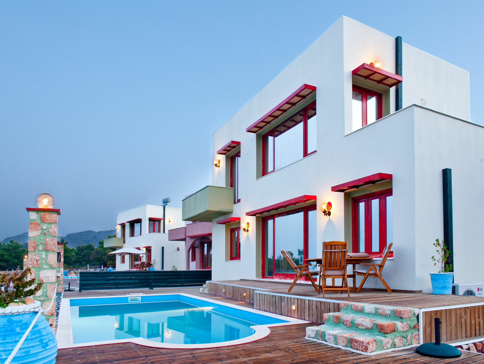 Spilia Bay Villas Pefki Buitenkant foto